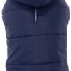 Claire, dog's down jacket with detachable hood, Blue Navy, 5XL