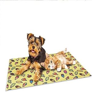 Crosses Cooling mat for Animals Cooling mat for Dogs ICECREAMS Fantasy Measures 90X50 CM