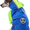 Dog Coat Sporting Polyester Blue/Yellow 50 cm