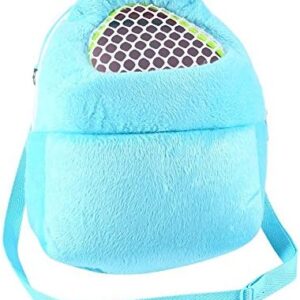 Ejoyous Pet Carrier Hamster Travel Bag with Mesh Handbag Travel Backpack Breathable Dog Carry Bag for Dogs Cats Puppies Comfort Cats Airline Approved Hiking Travel Camping