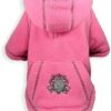 Hip Doggie HD 7HDCP XL Crown Hoodie – Jumper, XL, Pink