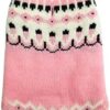 Hip Doggie HD-7ICPK-XL Icelandic Sweater Pink XL