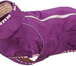 Hurtta Casual Quilted Jacket Dog Coat, Heather, 20XL