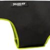 Julius-K9, 16DC-IDC-XL-AM, IDC Neoprene Dog Jacket, Size: X-Large, Harness Size: 2, Black & Aquamarine