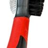 Karlie Professional Bristles and 2 in 1 Slicker Brush, 22.5 x 6.5 cm, Red/Black