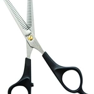 Mikki Dog, Cat Double Thinning Grooming Scissors - Pet Shears with Toothed Blade for Thick Coats