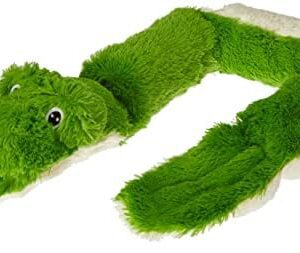 Nobby Squeaker Plush Snake X-Large, 85 cm, Green