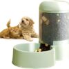 Noeborty 2.1 L Automatic Feeder for Cats and Dogs, Automatic Feeding Bowl, Cat Food and Dog Food with Folding Feeding Bowl, for Small, Medium and Large Pets