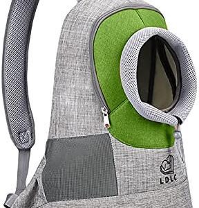 PETCUTE Dog Carrier Backpacks for Small Dogs Cats Adjustable Head Out Pet Carrier for Cycling Hiking Large