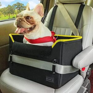 Petsfit Dog Car Seat for Small Dogs or Medium Dogs Foldable Dog Car Seat Dog Seat Car for Back Seat with Seat Belt