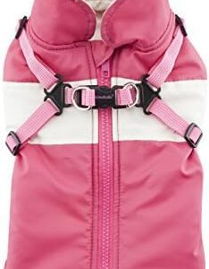 Pinkaholic New York Aiden Winter Fleece Vest, Small, Pink