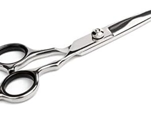 Stainless Steel Straight Dog Hair Scissors with Bullet Tip