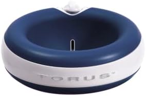 Torus 2-Liter Water Bowl, Blue