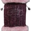 Trilly All Brilli Heidi Tweed Coat with Pink Thermal Application, XXS - 1 Product