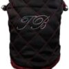 Trilly Tutti Brilli Angelina Quilted Coat with Faux Leather Interior with Swarovski Stones Black, XS - 1 Product