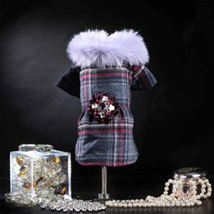 Trilly Tutti Brilli Belen Scottish Coat with Brooch with Lilac Crystals, L - 1 Product