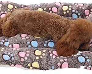 Vejaoo Dog Bed Mattress Multipurpose Machine Washable Puppy Mat Cushions for Small/Medium/Large Dogs and Cat Cages XZ006 (69 * 52 CM, Coffee)