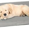 PetFusion PuppyChoice Dog Crate Pad [Microsuede Cover, Solid Foam]. Water Resistant Cover/Liner & Removable Washable Cover. Replacement Covers & Blankets Also Avail. 1 yr Warranty