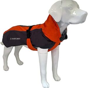 Croci Hiking Dog Coat, Waterproof for Dogs, Thermoregulating Lining, Fuji, Size 60 cm - 382 g