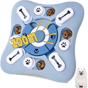 [2022 New Edition ] Dog Puzzle Toys, Interactive Dog Toy for IQ Training，Slow Feeder, Aid Pets Digestion, Dog Enrichment Toys with Squeak Design.
