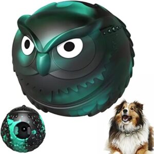 Babezdog Dog Toy Indestructible Ultra Durable Fillable with Treats Dog Toy for Aggressive Chew Toys for Medium Large Dogs, Green