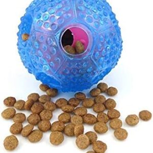 Cisixin Dog Chew Toys Interactive, Dog Dispenser Ball Interactive IQ Treat Ball Chew Ball for Puppy And Small Medium Large Dogs
