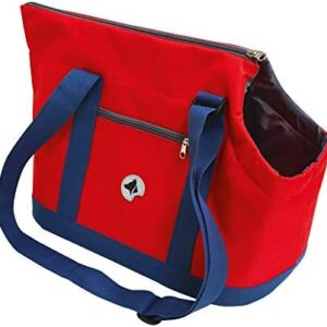 Croci Giselle Bag, 49 x 23 x 31 cm, Blue/Red