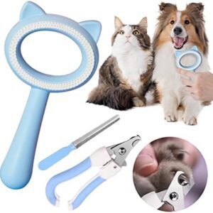 DKDDSSS 3PCS Cat Brush, Dog Brush Grooming Comb, Dog Deshedding Tool for Cats, Pet Grooming Tools for Grooming for Shedding Tangles Hair, for Short Long Hair Haired Cats Puppy Kitten Dog