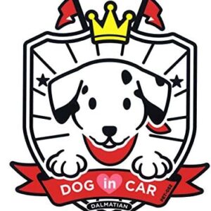 General Sticker Dog in CAR/Dalmatian Sticker PET-052