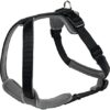 Hunter Neoprene Dog Harness, X-Large, Black/Grey