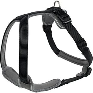 Hunter Neoprene Dog Harness, X-Large, Black/Grey
