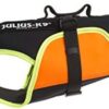 Julius-K9, 16SWM-IDC-NE-S, IDC Multifunctional Dog Vest 3-in-1, Small, Black and Neon