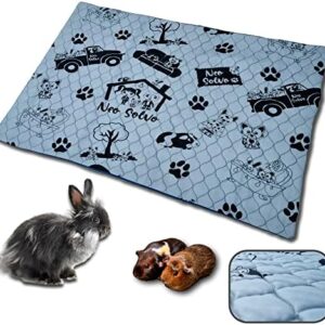 NEO SOLVO Comfortable Absorbent mat. Easy to Clean. Multi-Purpose mat for Dogs, Cats, Guinea Pigs, Rabbits, Chinchillas and Other Rodents. Size: 70 cm x 105 cm. Modular cage 2x3