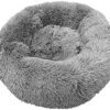 Nobby Esla 61818 Cuddly Bed Donut Classic Dark Grey D x H: Diameter 70 x 26 cm