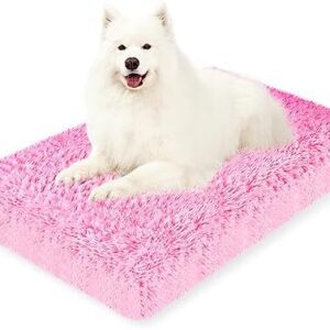 OCYEMY Dog Bed with Fluffy Plush
