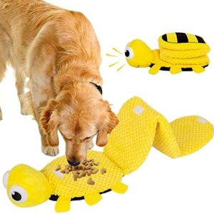 OmeHoin Dog Squeaky Toy, Snuffle Mat, Toy, Treat Dispenser, Dog Toy for Boredom Small and Medium Puppies, Foraging and Stress Relief