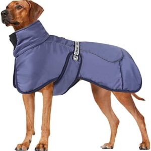 PETCUTE Dog Jacket, Waterproof Dog Coat, Reflective Dog Winter Coat for Cold Weather with D-Ring, Safety Lock, Warm Coat for Dogs, Indoor and Outdoor Camping, Hiking