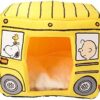 Peanuts Snoopy SNS Beautiful Bath Pet Bed, Yellow, for Dogs and Cats, S