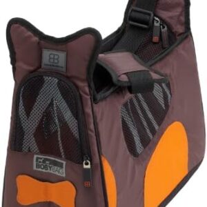 Petego Boby Bag Pet Carrier with Forma Frame, Brown and Orange