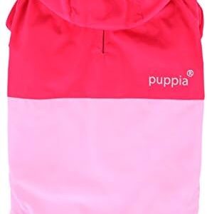 Puppia PAPA-RM1321 Paz Raincoat, M, Pink