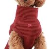 Puppia Paqd TS1461 Troy, Sweater, M, Dark red