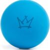 Rudelkönig Natural Rubber Dog Ball - Blue Ball with 6.5 cm Diameter - Almost Indestructible Dog Toy Including Practical Storage Bag