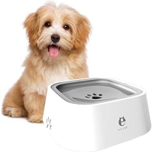 TOOSOAR Water Bowl for Dogs, 1.5 L Dog Water Bowl, No Moist Mouth, Drinking Bowl Cats Dog Anti Slip, for Pets & Indoor & Outdoor & Car