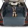Toozey Car Boot Protector for Dog - Universal Nonslip Car Boot Dog Blanket with Side Protection and Bumper Protection, Waterproof & Antifouling, Robust Protective Mat for Dogs, Easy to Clean - Gray