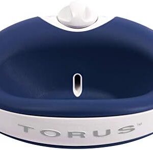 Torus 1-Liter Water Bowl, Blue