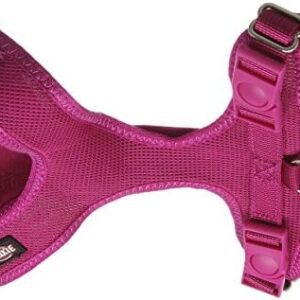 Trixie Soft Dog Harness, 33-50 cm x 20 mm, Fuchsia