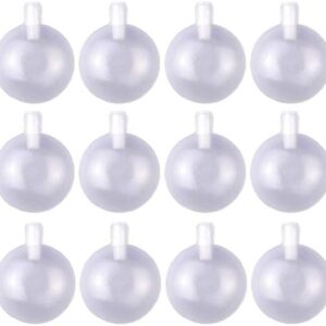Upstore 25 Pcs Clear Plastic Squeakers for Pet Accessories Dolls Replacement