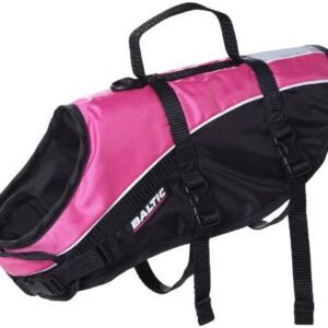 Baltic PET AID Mascot Pet Life Jacket Mascot #0432 (Pink/Black, S:3-8kg) 0432-000-1