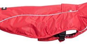 CHIARA Chester Dog Raincoat, Red, 2X-Large