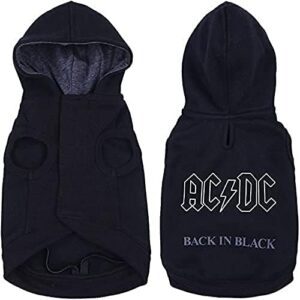 Cerdá - for Fan Pets | ACDC Rock Dog Clothes - Jumper Dog with Official Licence